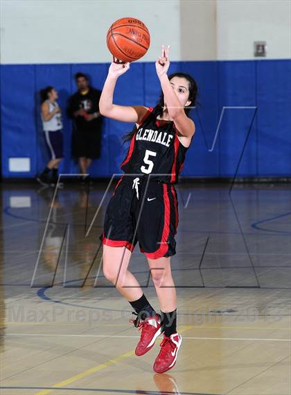 Thumbnail 2 in Burbank vs. Glendale (Burbank Tip Off Classic) photogallery.
