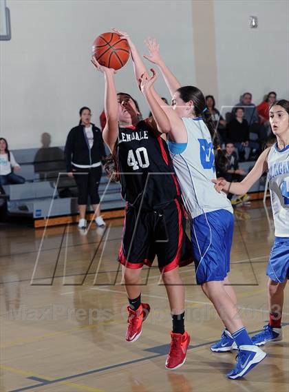 Thumbnail 1 in Burbank vs. Glendale (Burbank Tip Off Classic) photogallery.
