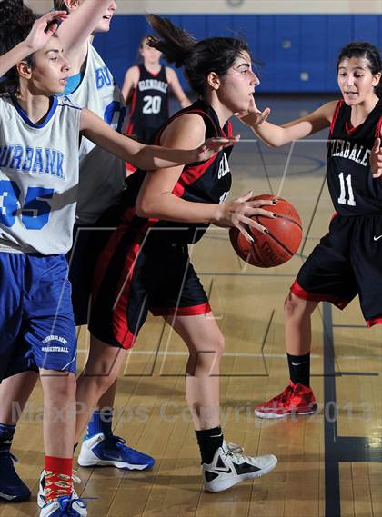 Thumbnail 3 in Burbank vs. Glendale (Burbank Tip Off Classic) photogallery.