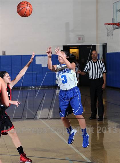 Thumbnail 2 in Burbank vs. Glendale (Burbank Tip Off Classic) photogallery.