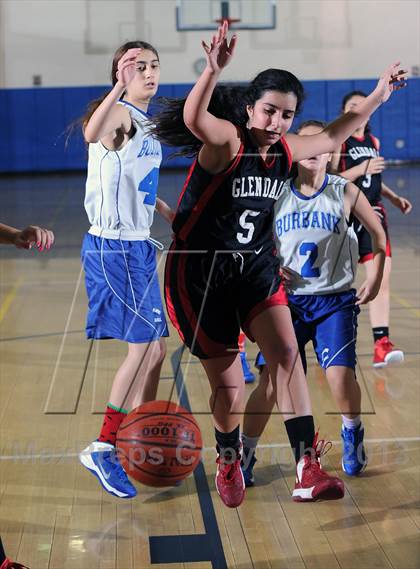 Thumbnail 3 in Burbank vs. Glendale (Burbank Tip Off Classic) photogallery.
