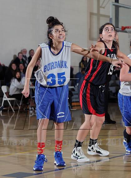 Thumbnail 1 in Burbank vs. Glendale (Burbank Tip Off Classic) photogallery.