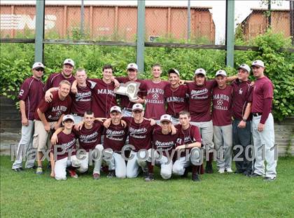 Thumbnail 2 in Livingston Manor vs. Loudonville Christian (NYSPHSAA Class D Final) photogallery.