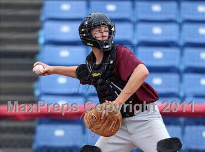 Thumbnail 3 in Livingston Manor vs. Loudonville Christian (NYSPHSAA Class D Final) photogallery.