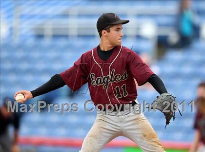Thumbnail 3 in Livingston Manor vs. Loudonville Christian (NYSPHSAA Class D Final) photogallery.
