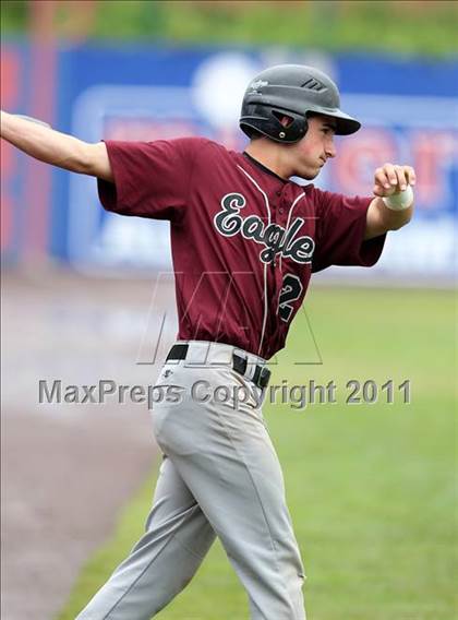 Thumbnail 2 in Livingston Manor vs. Loudonville Christian (NYSPHSAA Class D Final) photogallery.