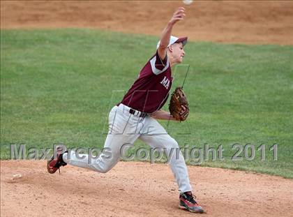 Thumbnail 3 in Livingston Manor vs. Loudonville Christian (NYSPHSAA Class D Final) photogallery.