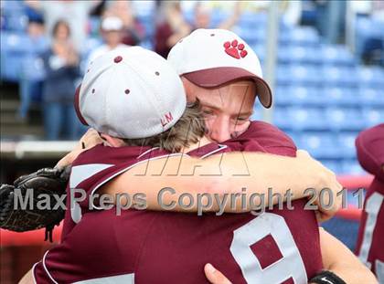 Thumbnail 1 in Livingston Manor vs. Loudonville Christian (NYSPHSAA Class D Final) photogallery.