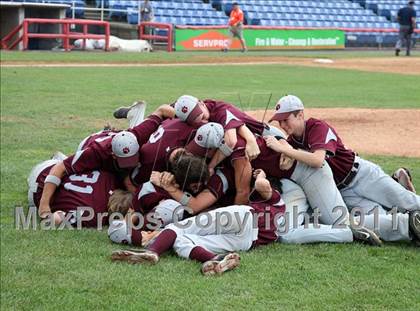 Thumbnail 1 in Livingston Manor vs. Loudonville Christian (NYSPHSAA Class D Final) photogallery.