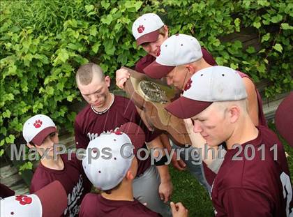 Thumbnail 2 in Livingston Manor vs. Loudonville Christian (NYSPHSAA Class D Final) photogallery.