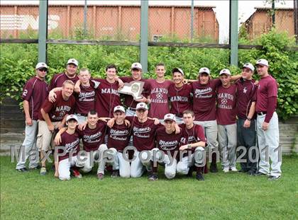 Thumbnail 3 in Livingston Manor vs. Loudonville Christian (NYSPHSAA Class D Final) photogallery.