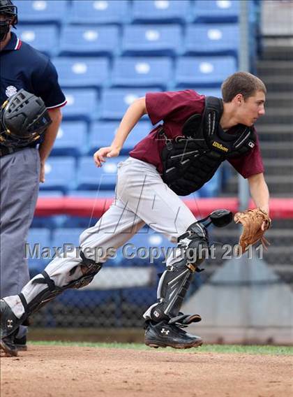 Thumbnail 2 in Livingston Manor vs. Loudonville Christian (NYSPHSAA Class D Final) photogallery.
