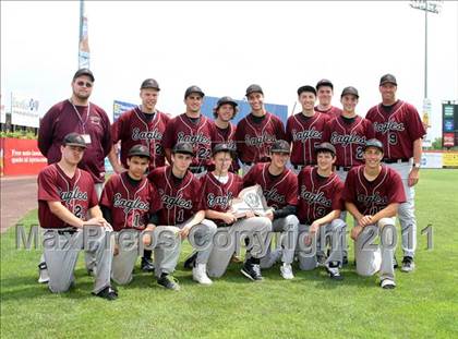 Thumbnail 3 in Livingston Manor vs. Loudonville Christian (NYSPHSAA Class D Final) photogallery.