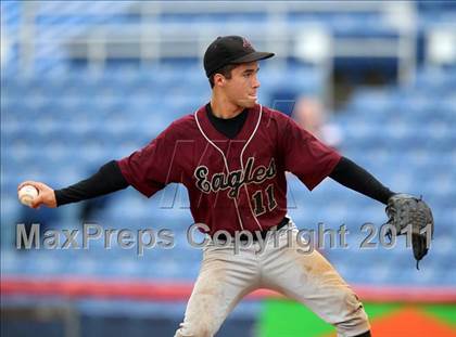 Thumbnail 2 in Livingston Manor vs. Loudonville Christian (NYSPHSAA Class D Final) photogallery.