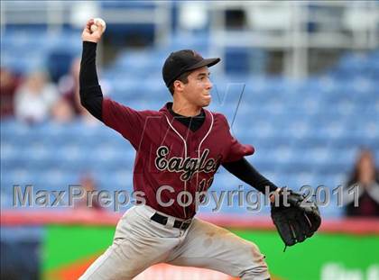 Thumbnail 2 in Livingston Manor vs. Loudonville Christian (NYSPHSAA Class D Final) photogallery.
