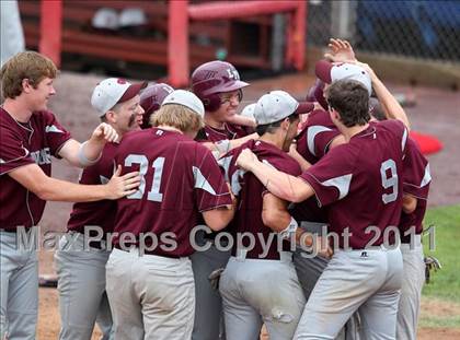 Thumbnail 2 in Livingston Manor vs. Loudonville Christian (NYSPHSAA Class D Final) photogallery.