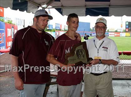 Thumbnail 1 in Livingston Manor vs. Loudonville Christian (NYSPHSAA Class D Final) photogallery.