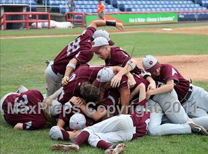 Thumbnail 2 in Livingston Manor vs. Loudonville Christian (NYSPHSAA Class D Final) photogallery.