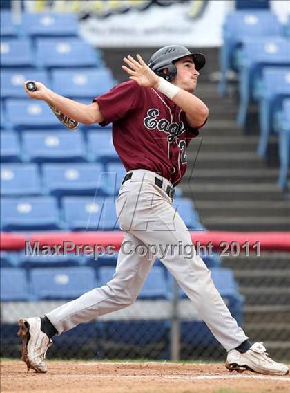 Thumbnail 1 in Livingston Manor vs. Loudonville Christian (NYSPHSAA Class D Final) photogallery.