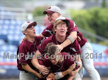 Thumbnail 2 in Livingston Manor vs. Loudonville Christian (NYSPHSAA Class D Final) photogallery.