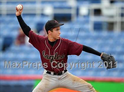 Thumbnail 1 in Livingston Manor vs. Loudonville Christian (NYSPHSAA Class D Final) photogallery.