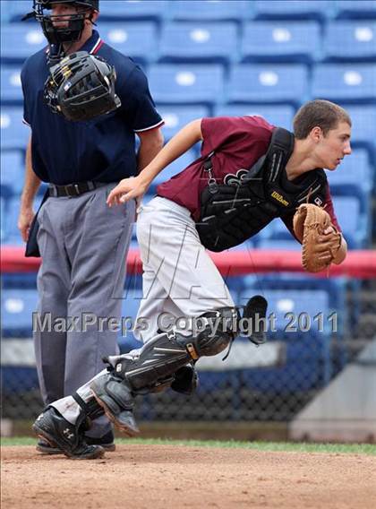 Thumbnail 1 in Livingston Manor vs. Loudonville Christian (NYSPHSAA Class D Final) photogallery.