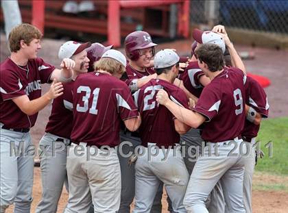 Thumbnail 1 in Livingston Manor vs. Loudonville Christian (NYSPHSAA Class D Final) photogallery.