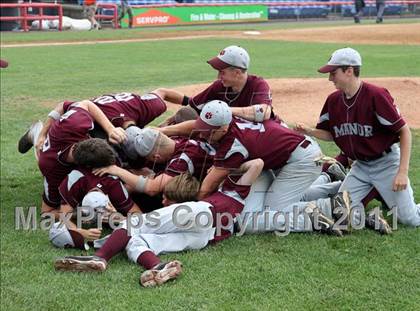 Thumbnail 1 in Livingston Manor vs. Loudonville Christian (NYSPHSAA Class D Final) photogallery.