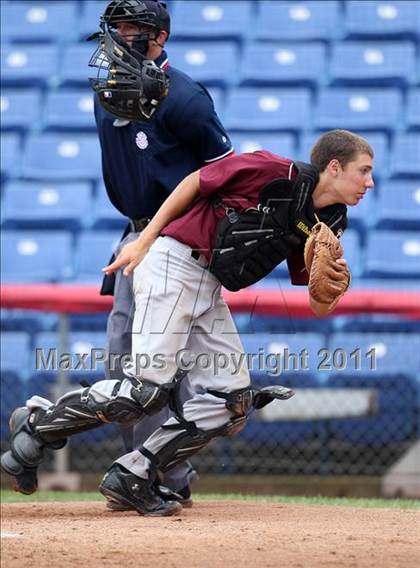Thumbnail 3 in Livingston Manor vs. Loudonville Christian (NYSPHSAA Class D Final) photogallery.