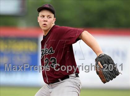 Thumbnail 3 in Livingston Manor vs. Loudonville Christian (NYSPHSAA Class D Final) photogallery.
