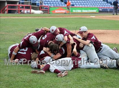Thumbnail 3 in Livingston Manor vs. Loudonville Christian (NYSPHSAA Class D Final) photogallery.