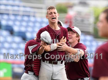 Thumbnail 3 in Livingston Manor vs. Loudonville Christian (NYSPHSAA Class D Final) photogallery.