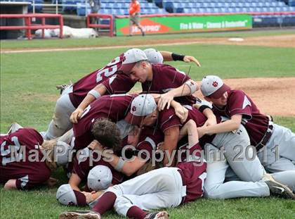 Thumbnail 3 in Livingston Manor vs. Loudonville Christian (NYSPHSAA Class D Final) photogallery.