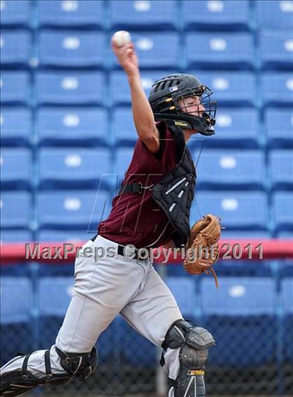 Thumbnail 3 in Livingston Manor vs. Loudonville Christian (NYSPHSAA Class D Final) photogallery.