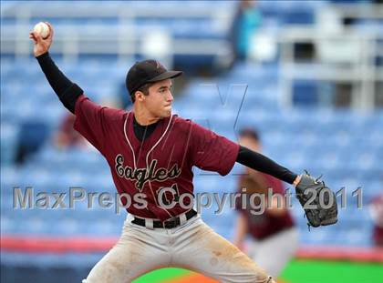 Thumbnail 2 in Livingston Manor vs. Loudonville Christian (NYSPHSAA Class D Final) photogallery.