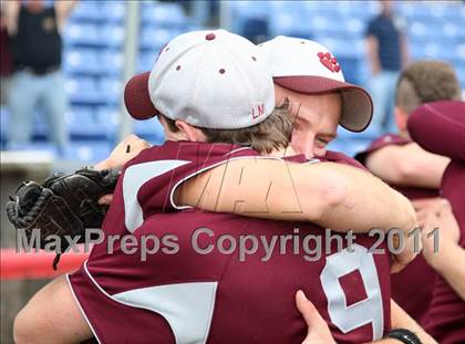 Thumbnail 2 in Livingston Manor vs. Loudonville Christian (NYSPHSAA Class D Final) photogallery.