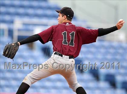 Thumbnail 3 in Livingston Manor vs. Loudonville Christian (NYSPHSAA Class D Final) photogallery.