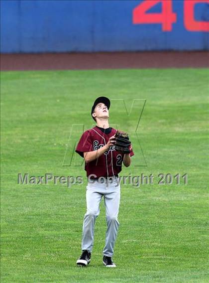 Thumbnail 3 in Livingston Manor vs. Loudonville Christian (NYSPHSAA Class D Final) photogallery.