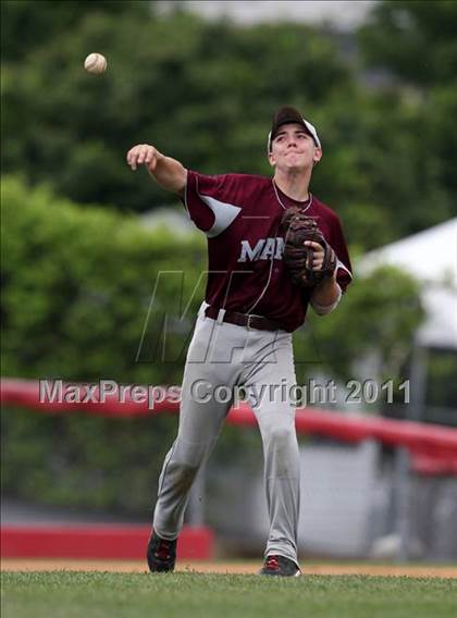 Thumbnail 2 in Livingston Manor vs. Loudonville Christian (NYSPHSAA Class D Final) photogallery.