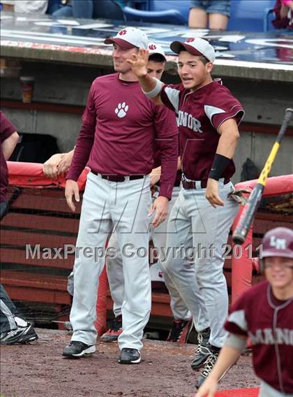 Thumbnail 2 in Livingston Manor vs. Loudonville Christian (NYSPHSAA Class D Final) photogallery.