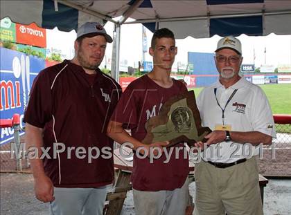Thumbnail 2 in Livingston Manor vs. Loudonville Christian (NYSPHSAA Class D Final) photogallery.