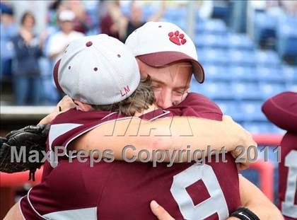 Thumbnail 3 in Livingston Manor vs. Loudonville Christian (NYSPHSAA Class D Final) photogallery.
