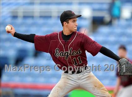 Thumbnail 1 in Livingston Manor vs. Loudonville Christian (NYSPHSAA Class D Final) photogallery.
