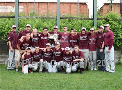 Thumbnail 1 in Livingston Manor vs. Loudonville Christian (NYSPHSAA Class D Final) photogallery.