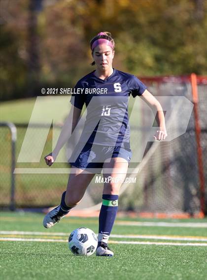 Thumbnail 2 in Norwich Free Academy @ Staples (CIAC Class LL first round) photogallery.