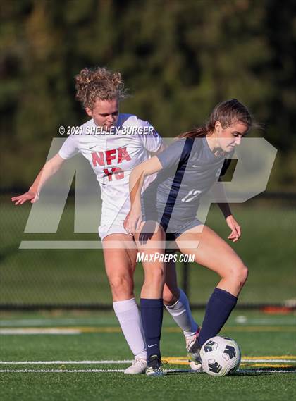 Thumbnail 2 in Norwich Free Academy @ Staples (CIAC Class LL first round) photogallery.