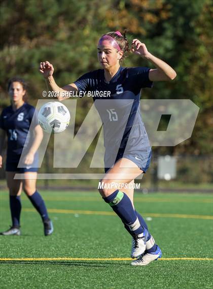 Thumbnail 1 in Norwich Free Academy @ Staples (CIAC Class LL first round) photogallery.