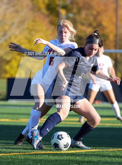 Thumbnail 1 in Norwich Free Academy @ Staples (CIAC Class LL first round) photogallery.