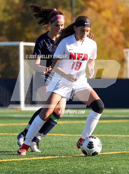 Thumbnail 3 in Norwich Free Academy @ Staples (CIAC Class LL first round) photogallery.
