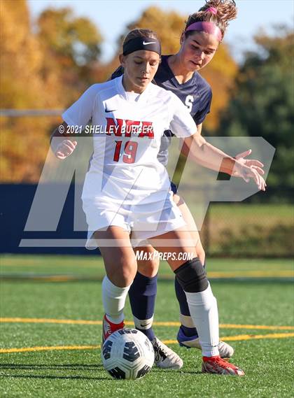Thumbnail 2 in Norwich Free Academy @ Staples (CIAC Class LL first round) photogallery.